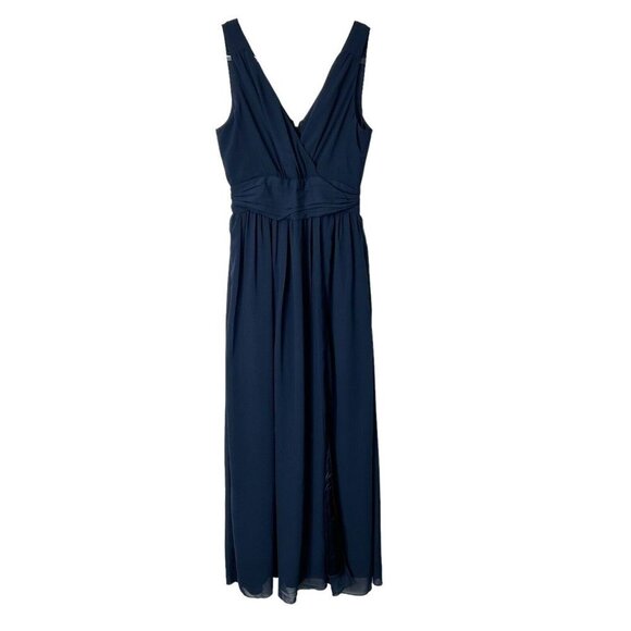 NEW Modcloth Navy Maxi Dress Womens Size 6 Evening Wedding Formal - Picture 1 of 11